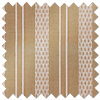 Form Striped, Sandy Tan - Roller Blind